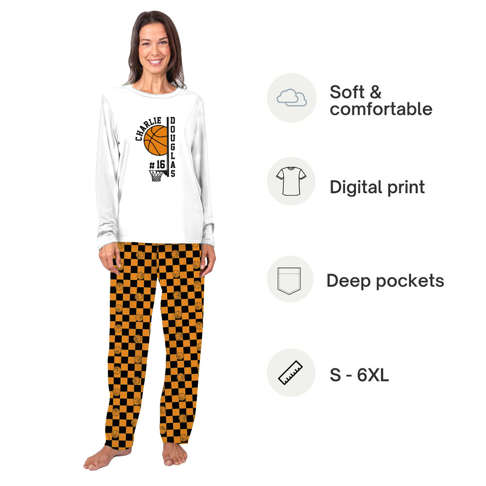 Personalized Basketball Pajamas For Your Team