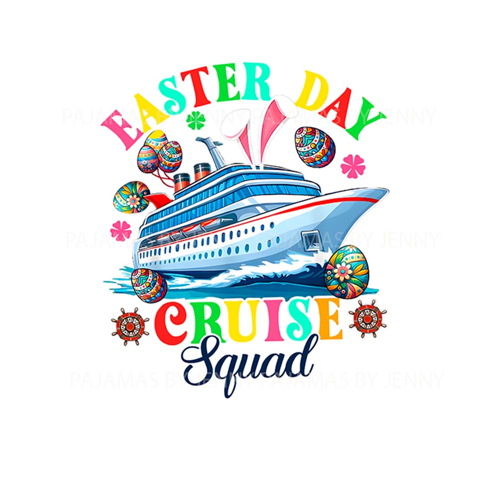 Cute Cruise Squad Easter Matching PJs For The Family Cute Cruise Squad Easter Matching PJs For The Family