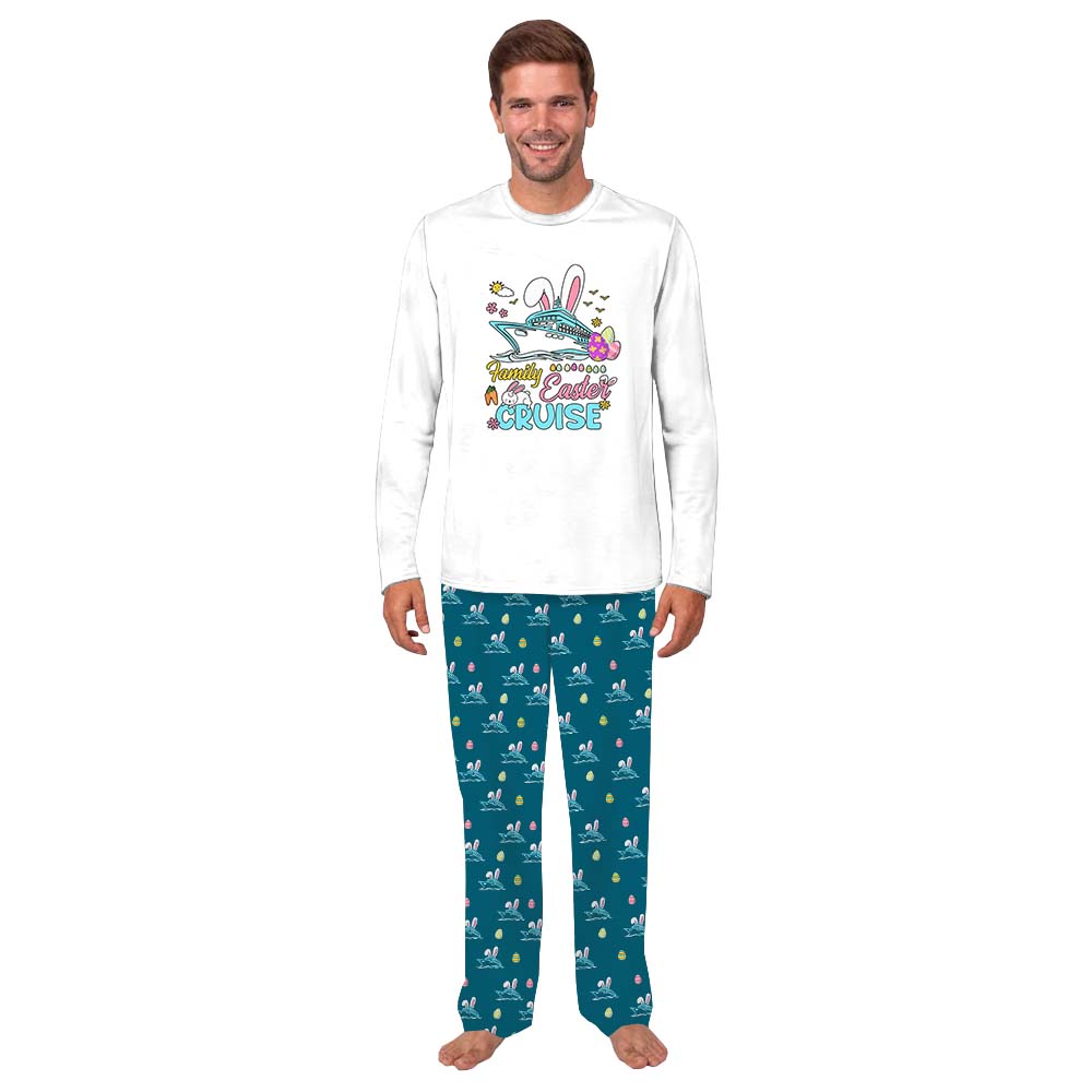 Funny Easter Cruise Owner And Dog Pajamas