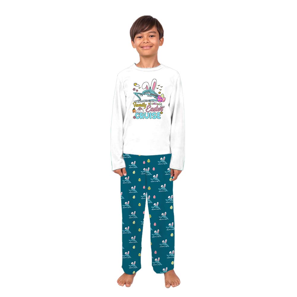 Funny Easter Cruise Owner And Dog Pajamas
