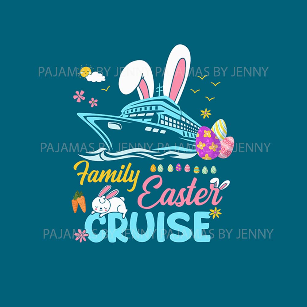 Family Easter Cruise Matching Family Easter Pajama Sets Family Easter Cruise Matching Family Easter Pajama Sets