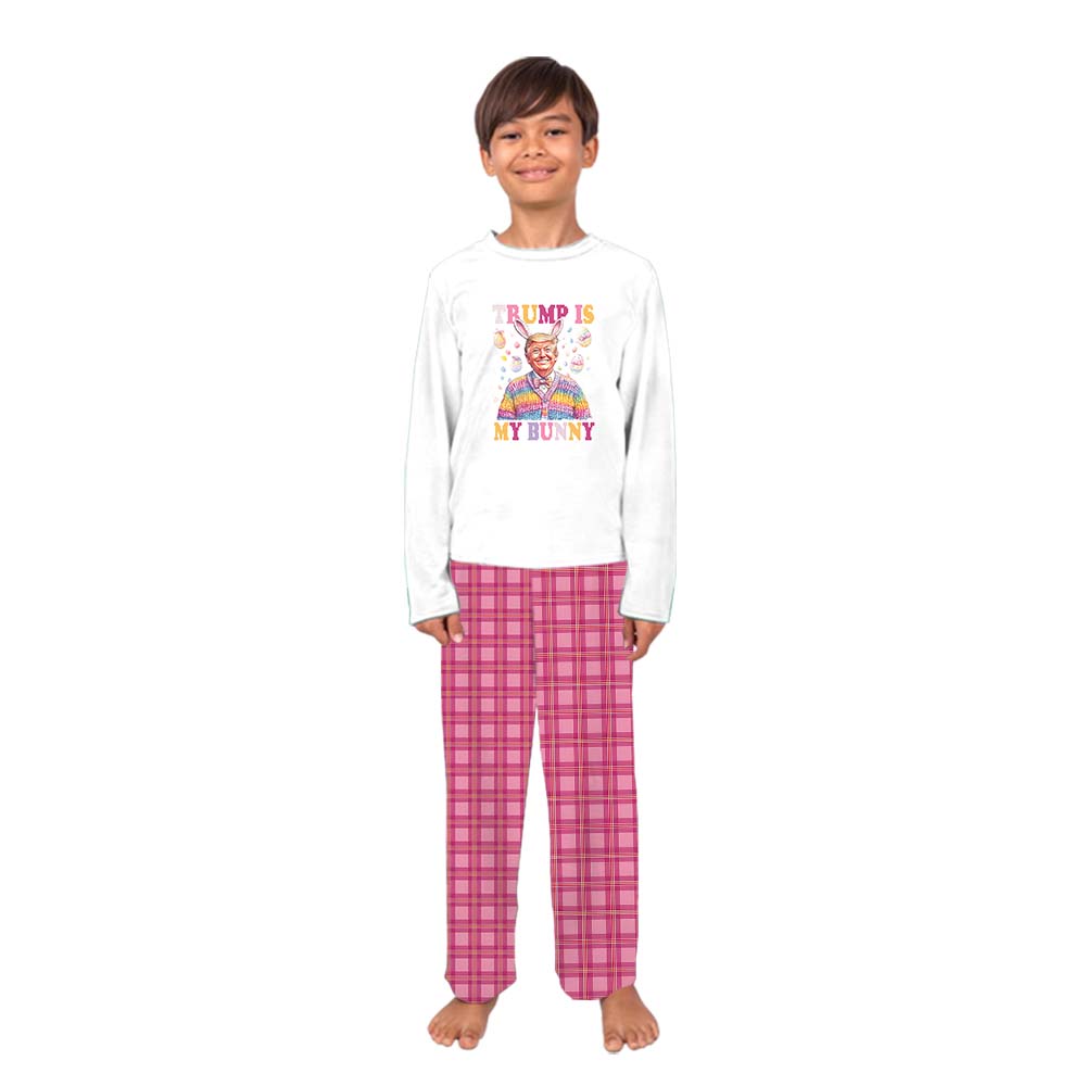 Trump Is My Bunny Matching Family Pajama Sets