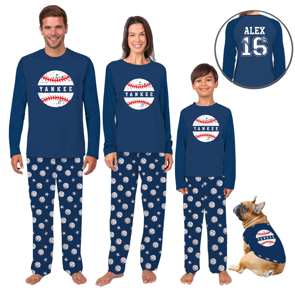 Design Your Baseball Jammies With Name And Number Design Your Baseball Jammies With Name And Number