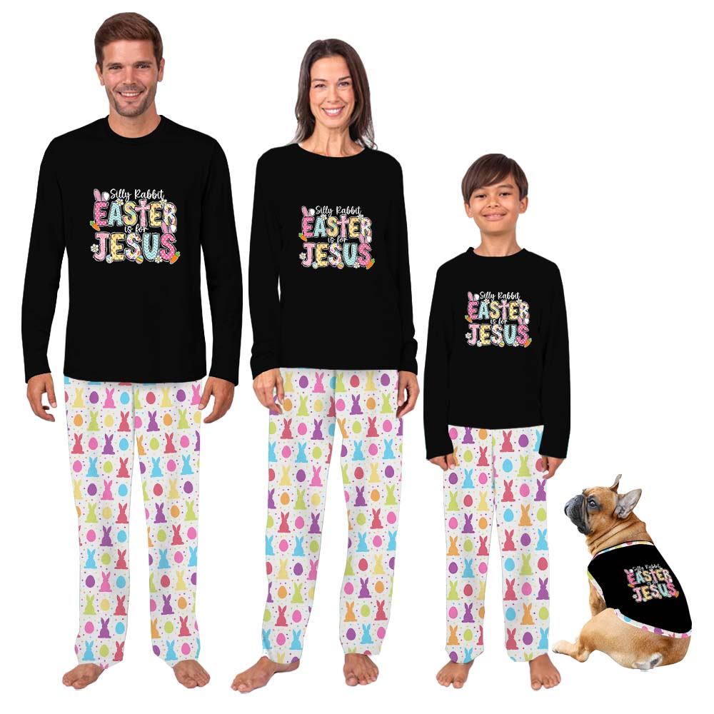 Silly Rabbit Easter Is For Jesus Pajamas With Plus Size Silly Rabbit Easter Is For Jesus Pajamas With Plus Size