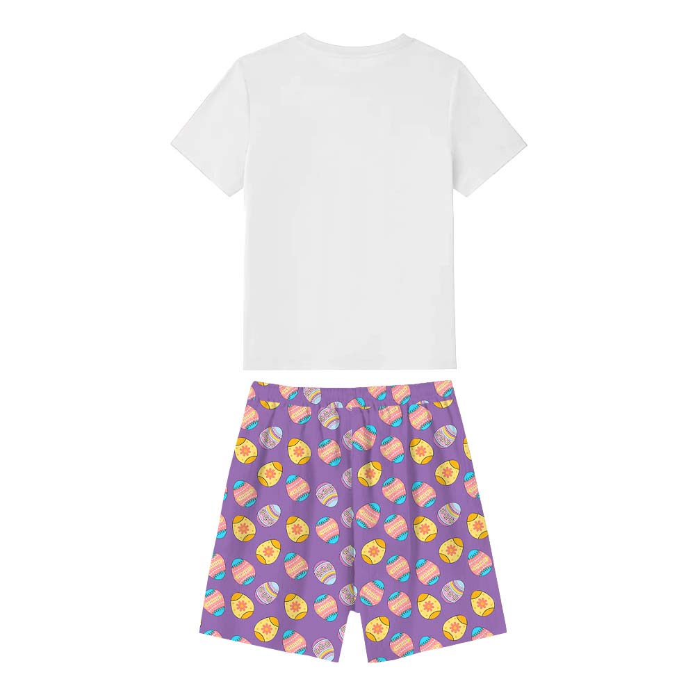 Funny Trump Make Easter Great Again Pajamas Short Sets Funny Trump Make Easter Great Again Pajamas Short Sets