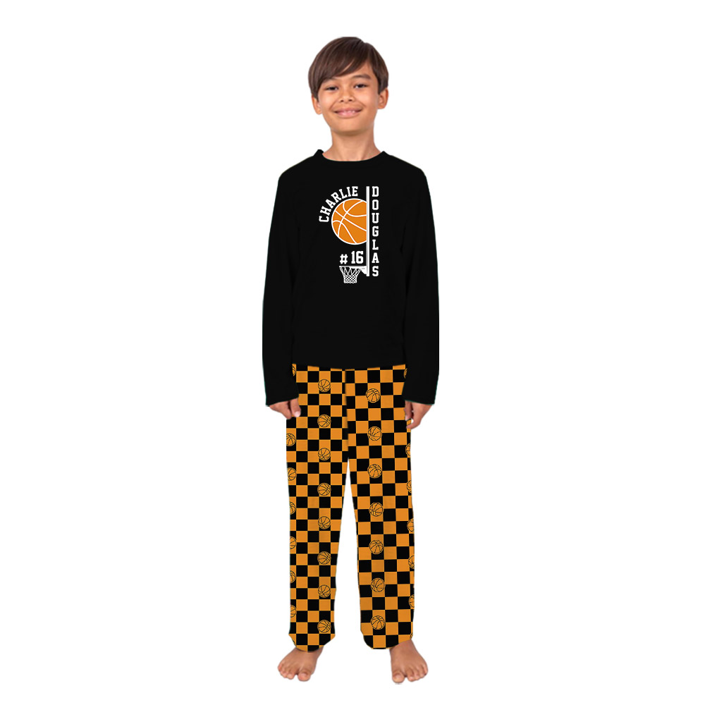 Custom Your Basketball Pajamas With Name And Number