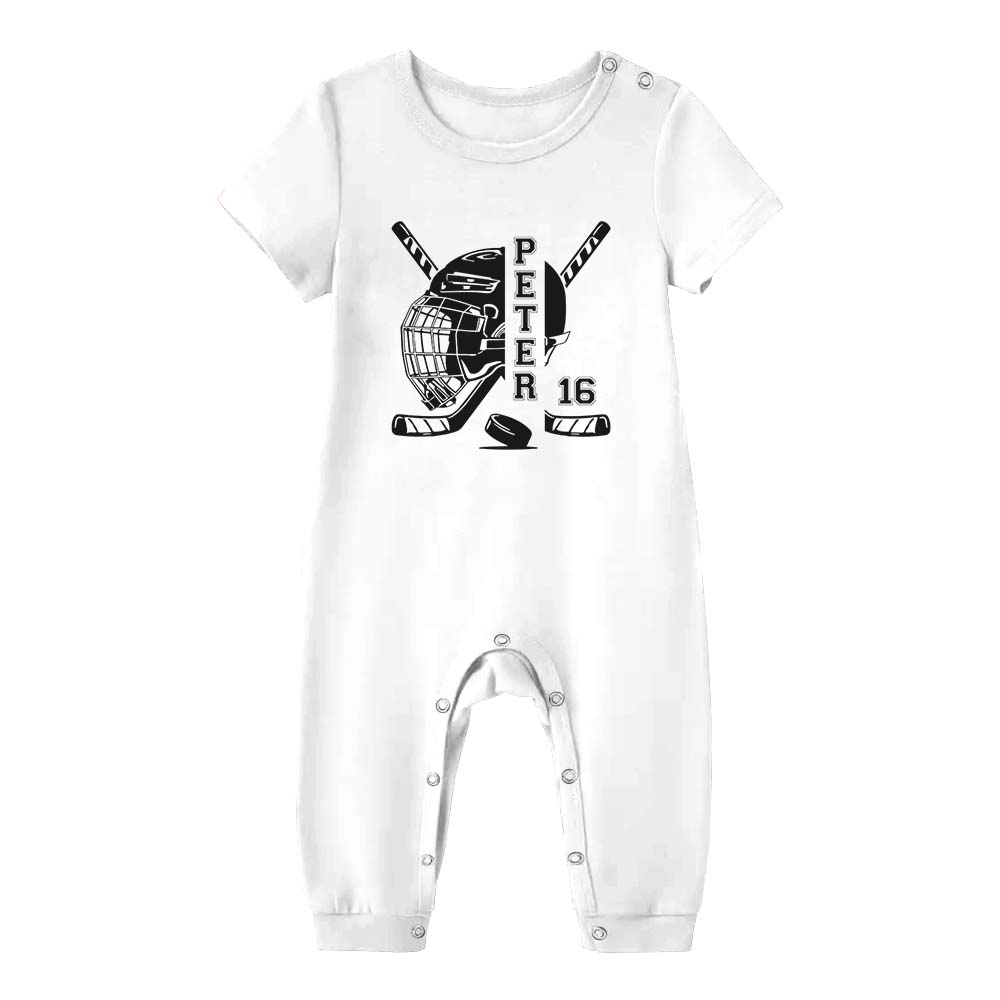 Customized Hockey Pajamas Tshirts And Shorts Customized Hockey Pajamas Tshirts And Shorts
