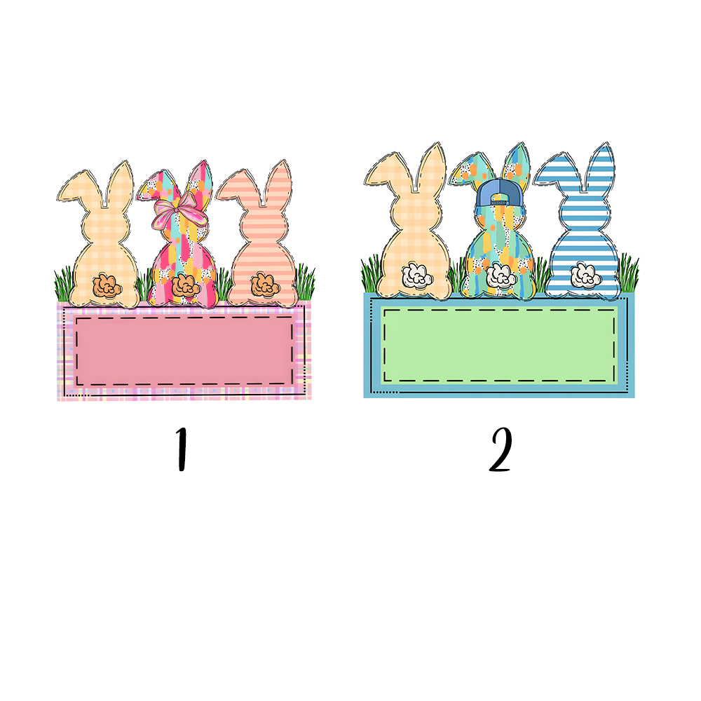 Cute Easter Bunny With Name Pajamas For Adults Short Sleeves Cute Easter Bunny With Name Pajamas For Adults Short Sleeves