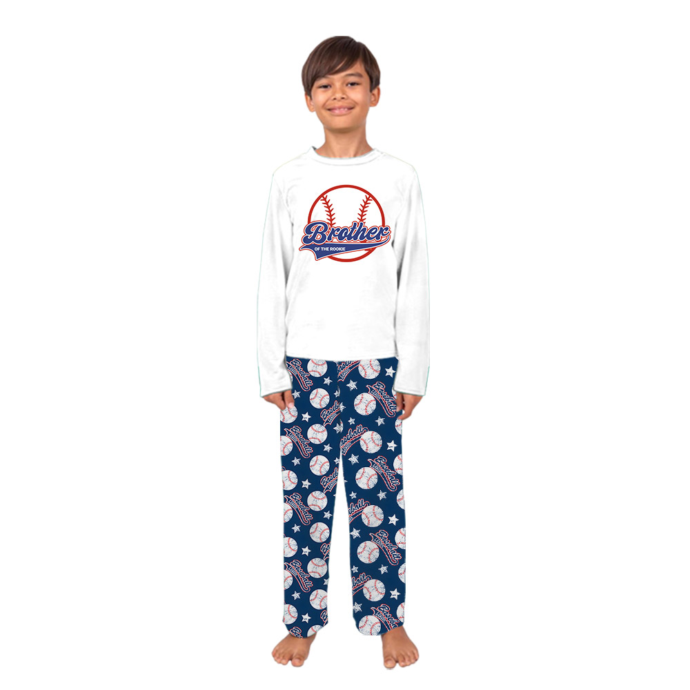 Cute Customizable Baseball Pajama Sets For Sport Lovers