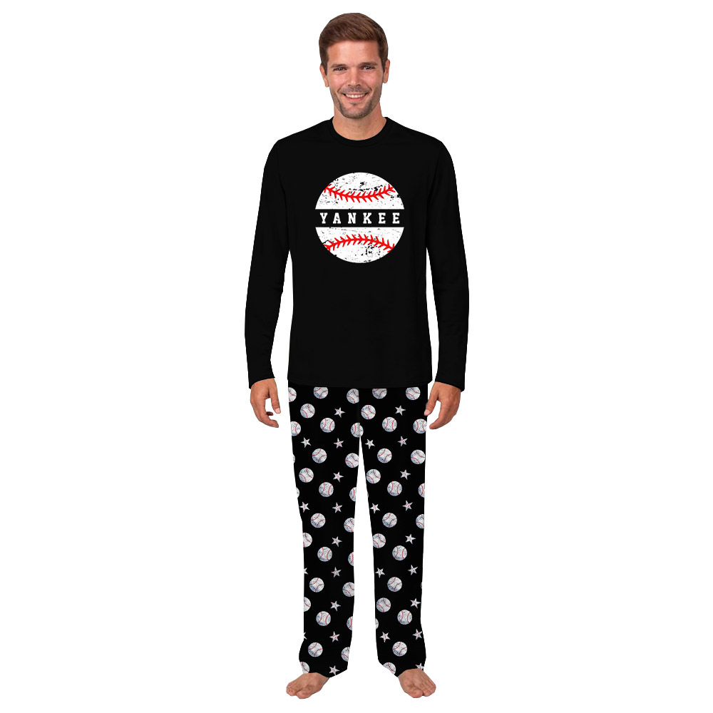Custom Baseball Pajamas With Your Team Name Custom Baseball Pajamas With Your Team Name