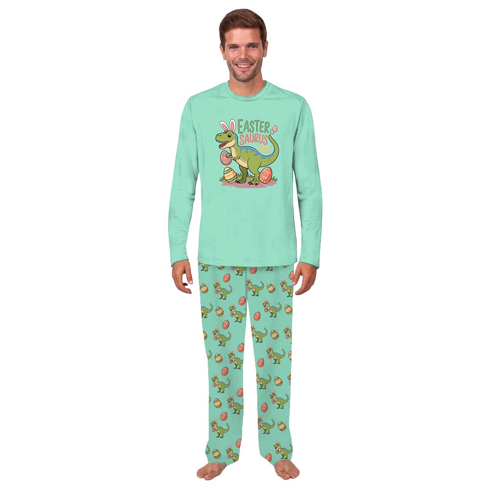 Cute Dinosaur Easter Matching Easter Pajamas Cute Dinosaur Easter Matching Easter Pajamas