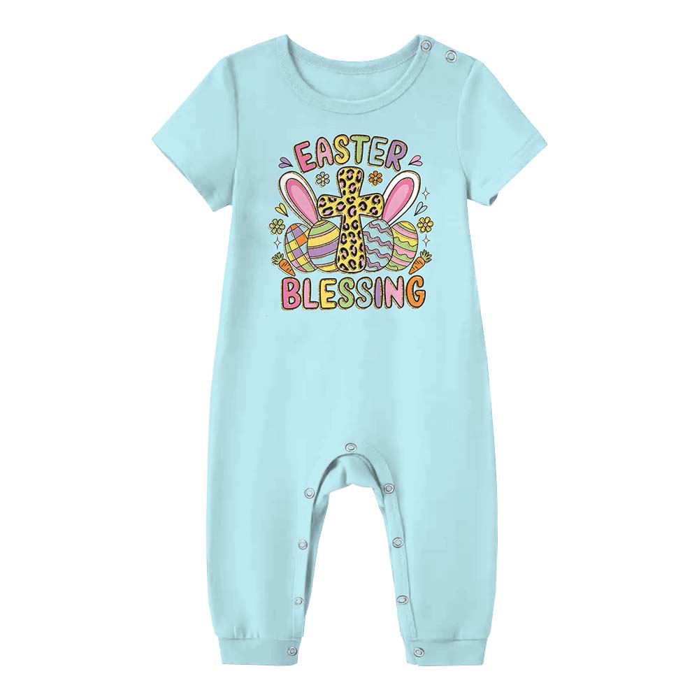 Easter Blessing PJs Tshirts And Shorts Easter Blessing PJs Tshirts And Shorts