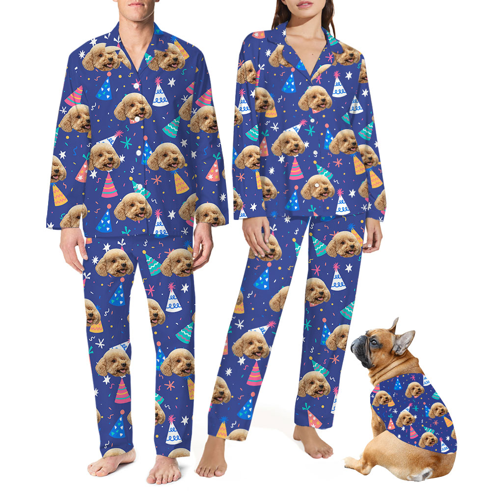 Personalized Photos Birthday Eve Pjs Personalized Photos Birthday Eve Pjs