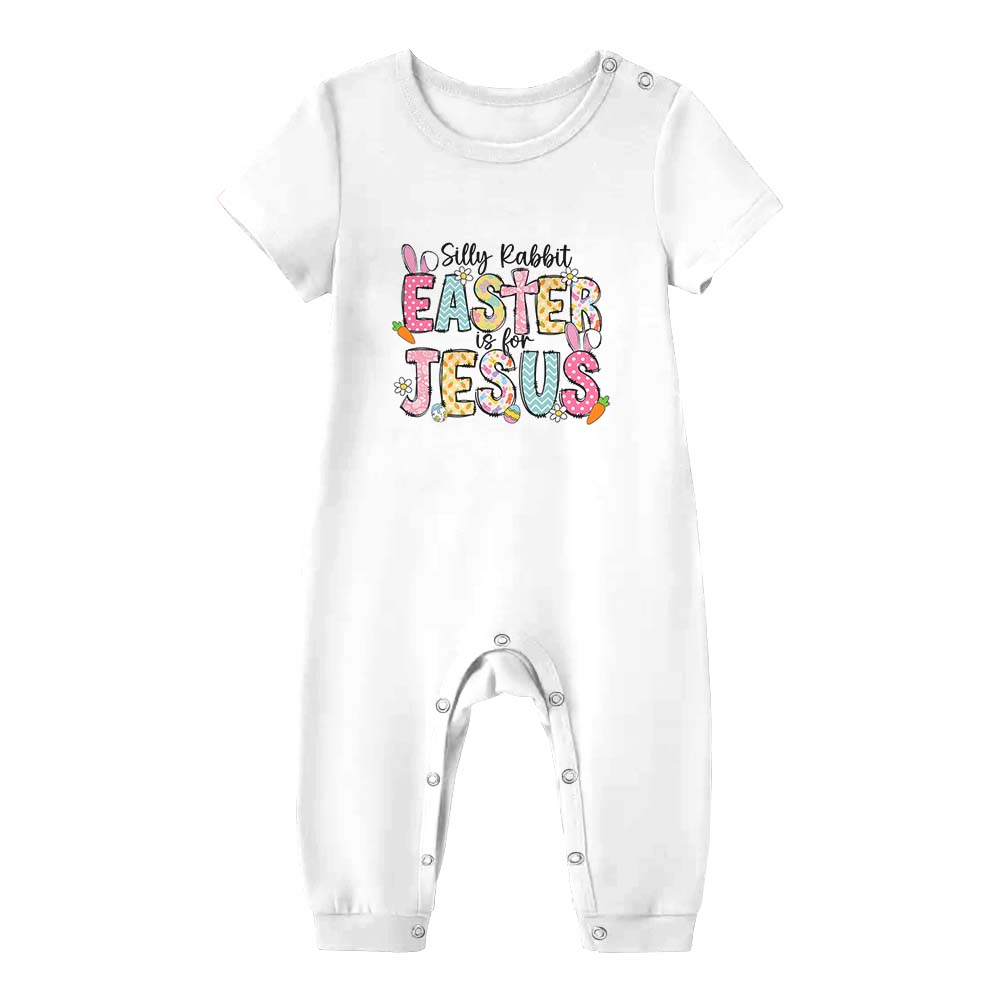 Silly Rabbit Easter Is For Jesus Pajama Short Set Silly Rabbit Easter Is For Jesus Pajama Short Set