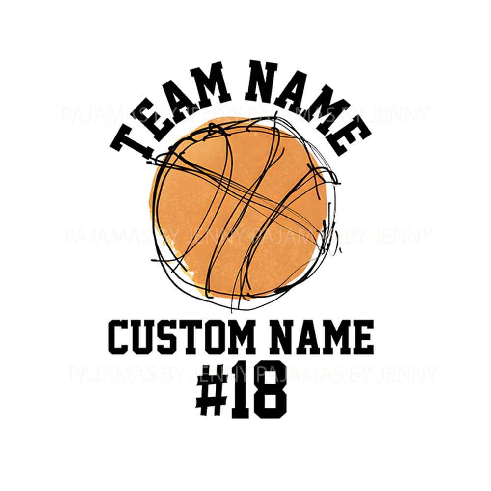 Personalized Basketball Pajamas Tops And Pants With Name Personalized Basketball Pajamas Tops And Pants With Name