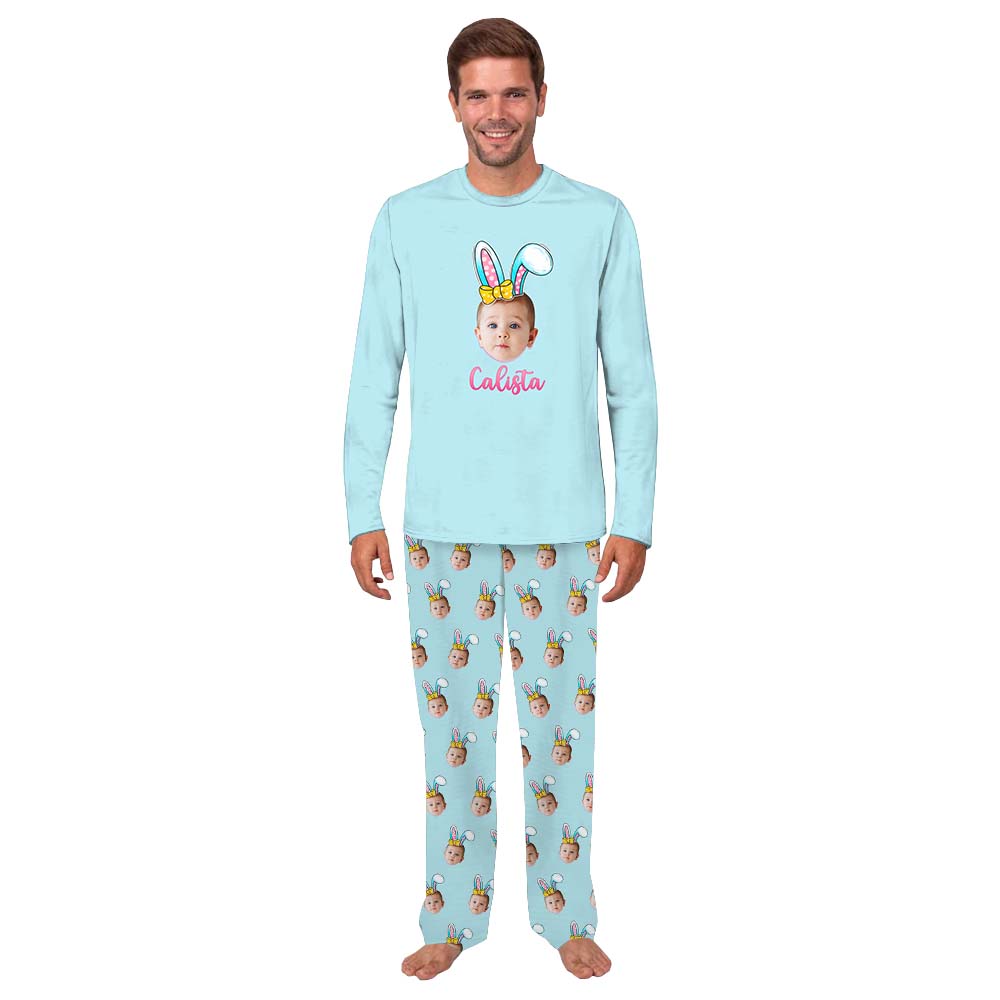 Custom Pajamas With Faces Easter Pajamas For Adults Custom Pajamas With Faces Easter Pajamas For Adults