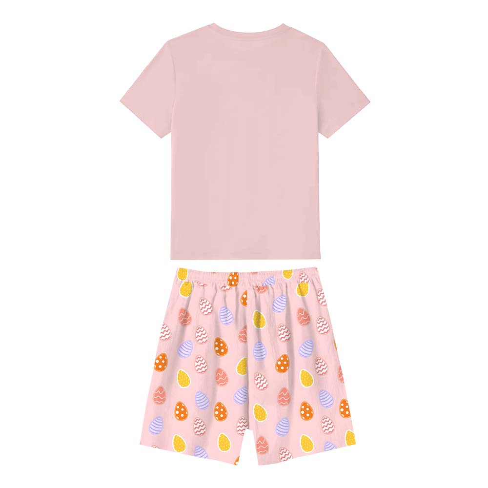 Peeps Sake Easter Pajamas Short Sets Pink Peeps Sake Easter Pajamas Short Sets Pink