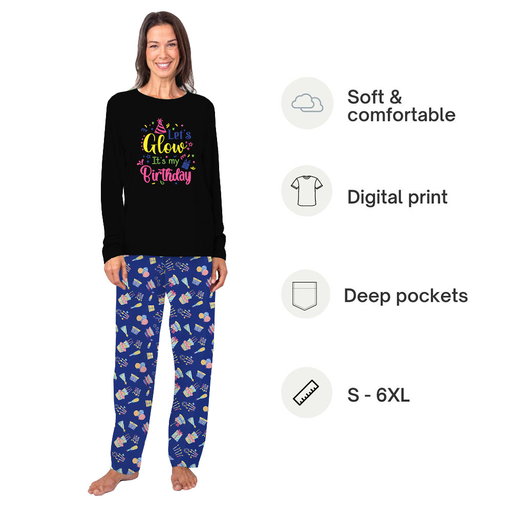 Cute Birthday Pajama Sets Matching Family