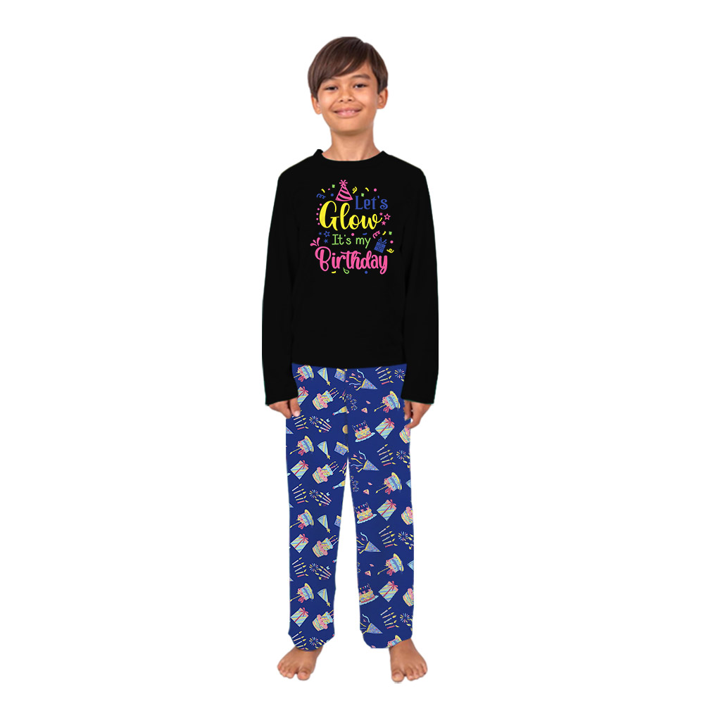 Cute Birthday Pajama Sets Matching Family