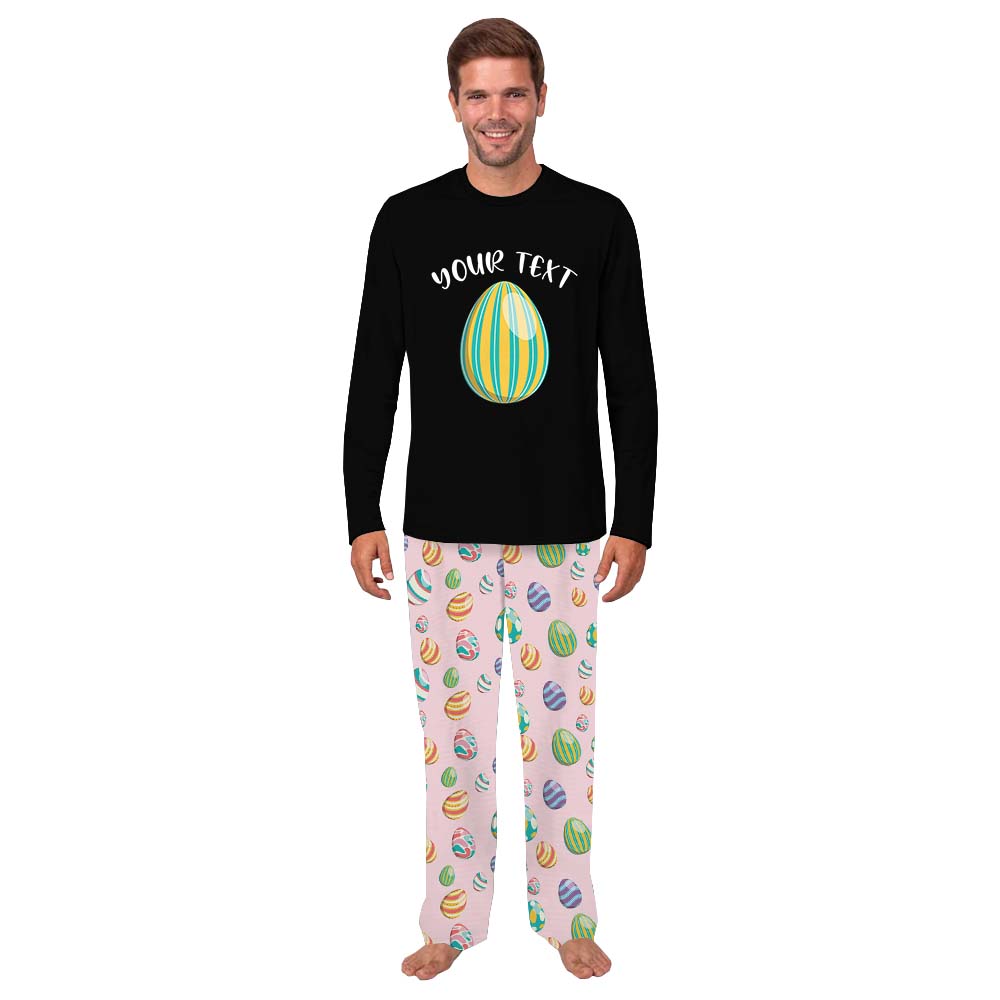 Personalized Easter Egg Dog And Owner Easter Pajamas Personalized Easter Egg Dog And Owner Easter Pajamas