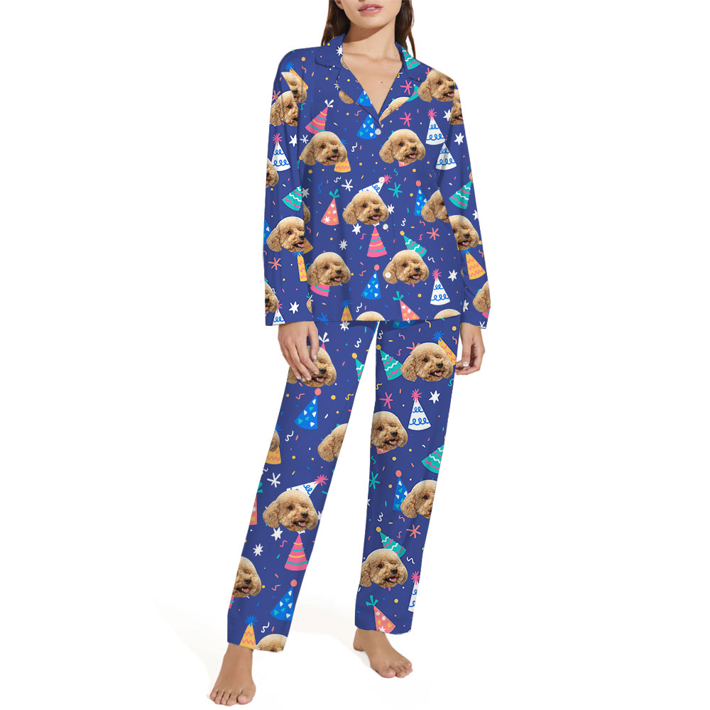 Personalized Photos Birthday Eve Pjs Personalized Photos Birthday Eve Pjs
