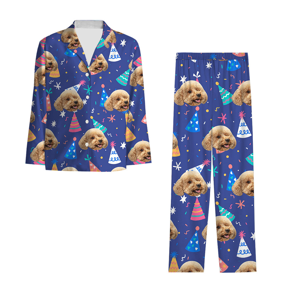 Personalized Photos Birthday Eve Pjs Personalized Photos Birthday Eve Pjs