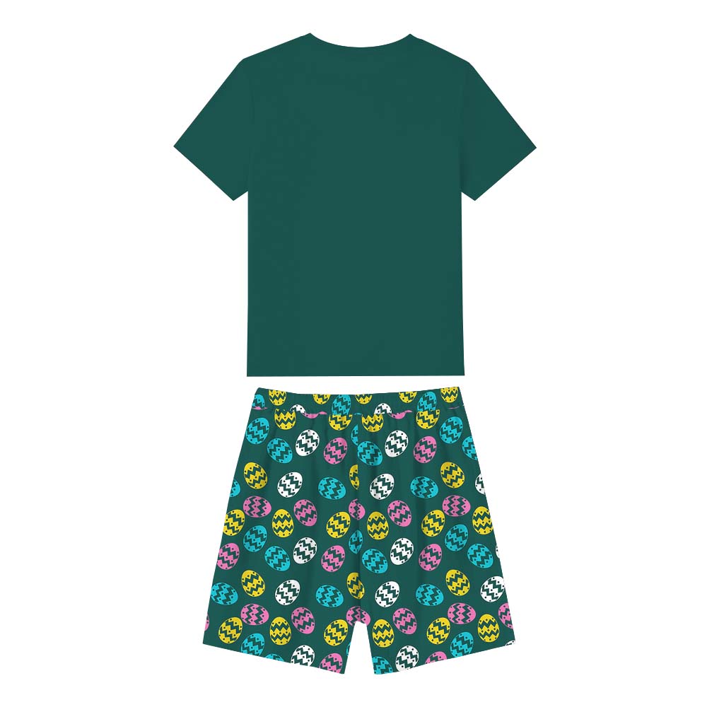 Custom Family Name Easter 2025 Pajamas Short Sets Custom Family Name Easter 2025 Pajamas Short Sets