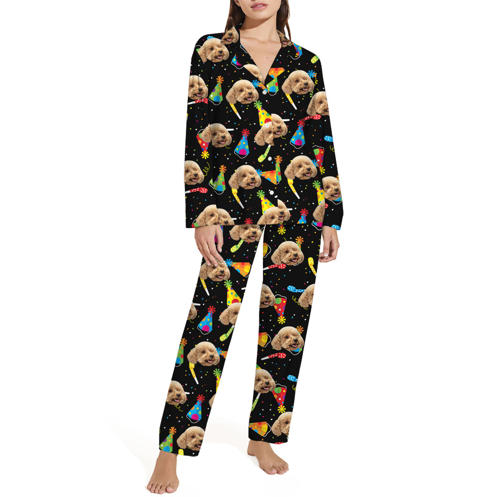 Unique Custom Face Matching Pajamas Sets For Birthday Party Unique Custom Face Matching Pajamas Sets For Birthday Party