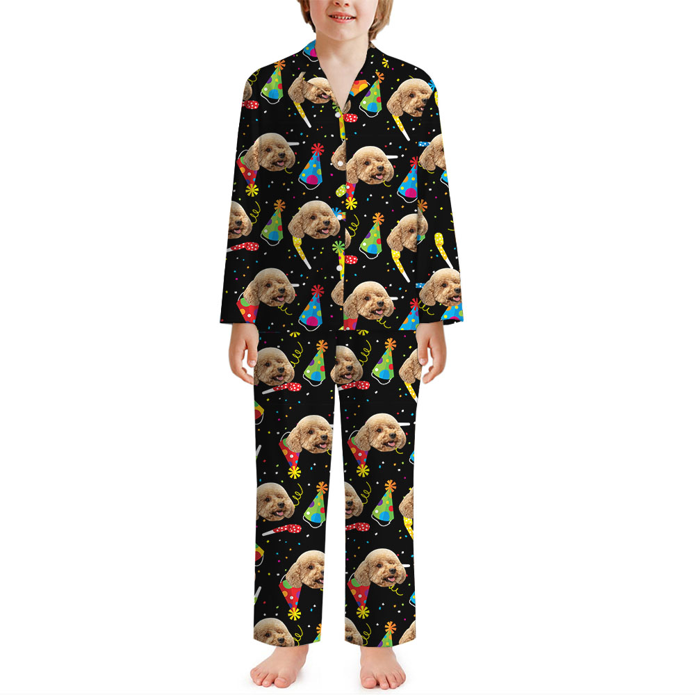Unique Custom Face Matching Pajamas Sets For Birthday Party Unique Custom Face Matching Pajamas Sets For Birthday Party