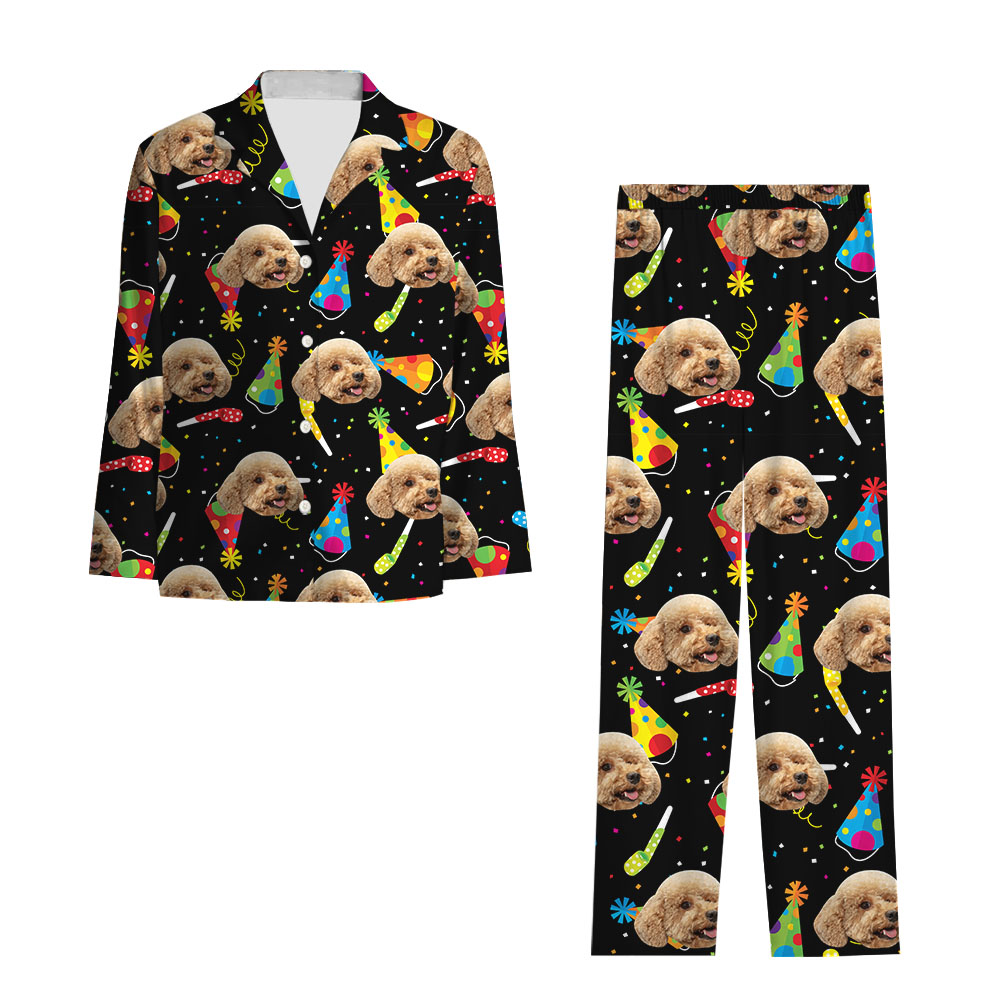 Unique Custom Face Matching Pajamas Sets For Birthday Party Unique Custom Face Matching Pajamas Sets For Birthday Party
