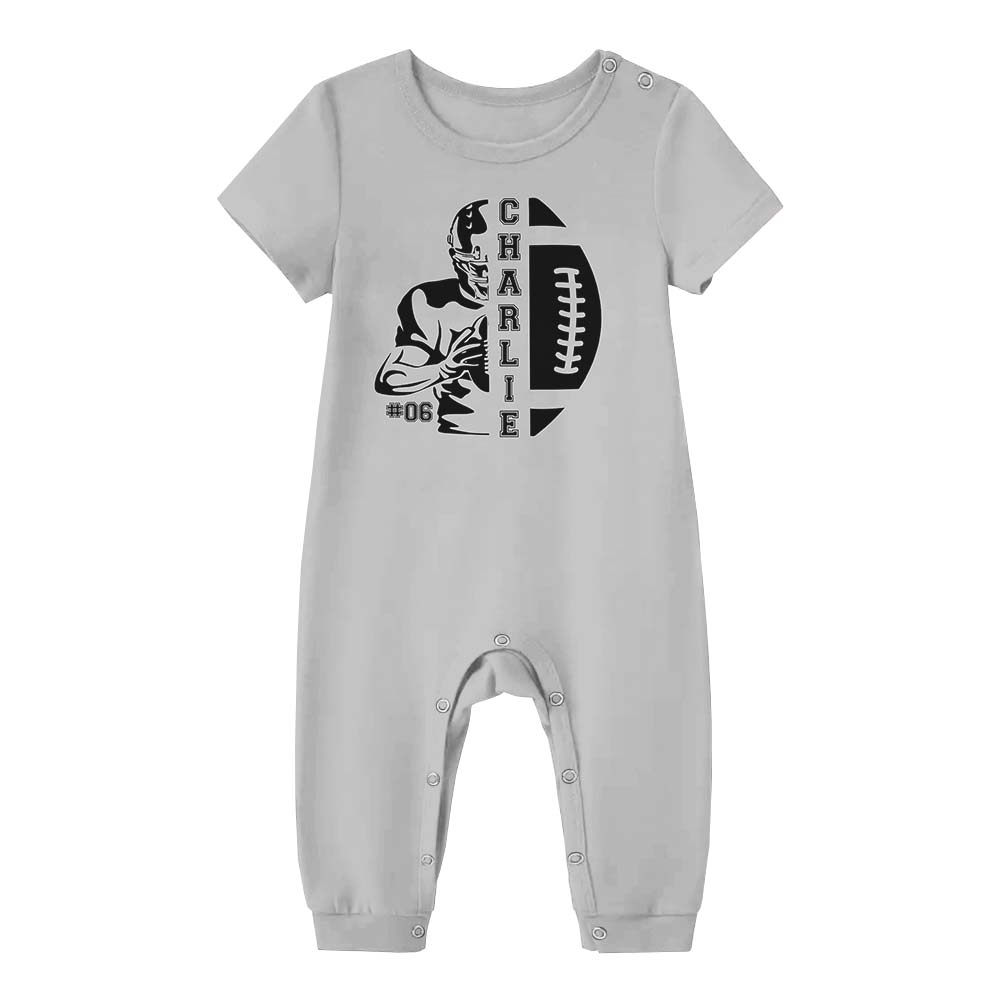 Football Season Pajamas Tshirts And Shorts Custom Name Football Season Pajamas Tshirts And Shorts Custom Name