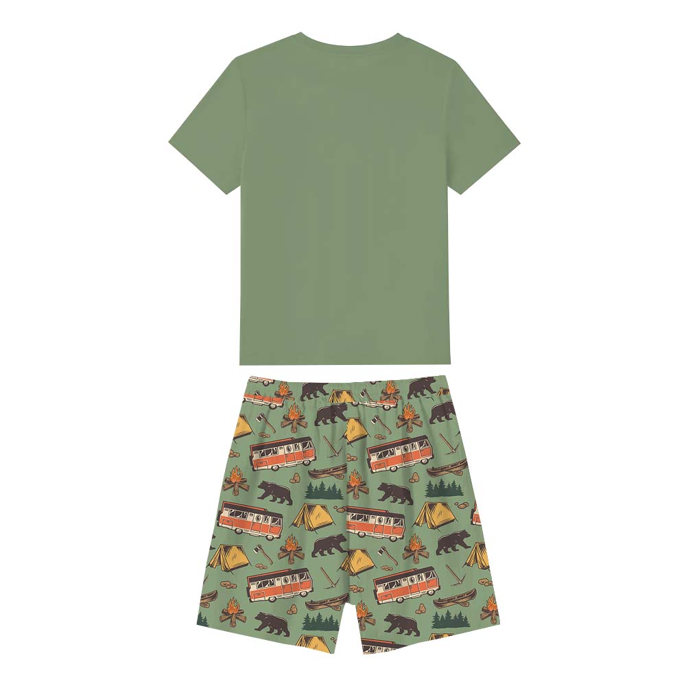 Life Is Better By The Campfire Pajamas For Family Short Sleeves Life Is Better By The Campfire Pajamas For Family Short Sleeves