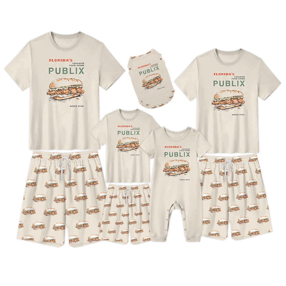 Vintage Florida Publix Sub Pajamas Sets Vintage Florida Publix Sub Pajamas Sets