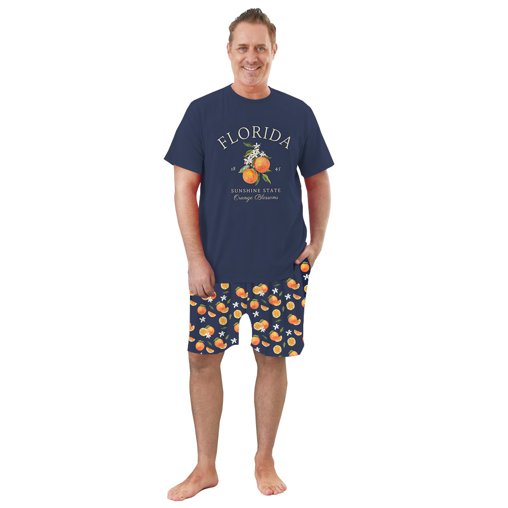 Unique Orange Blossoms Florida State Pajamas Unique Orange Blossoms Florida State Pajamas