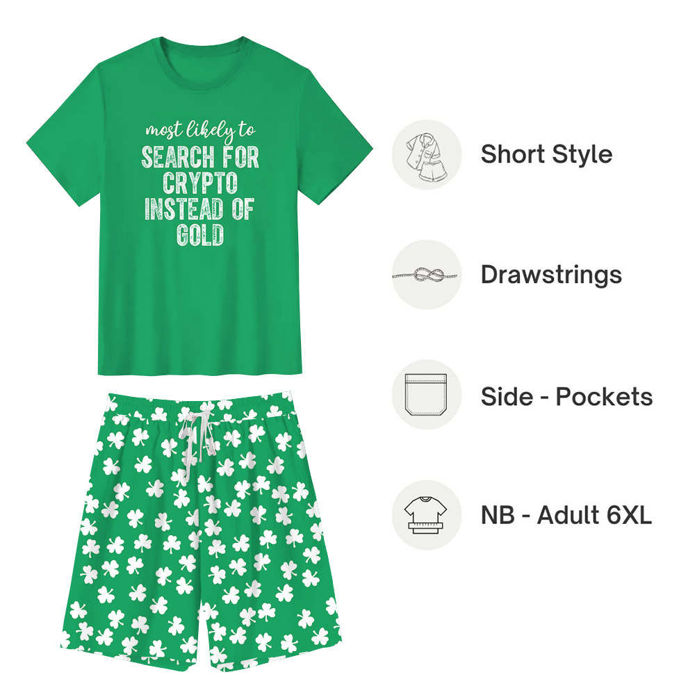 Funny Matching St Patrick's Day Pajama Sets For Family