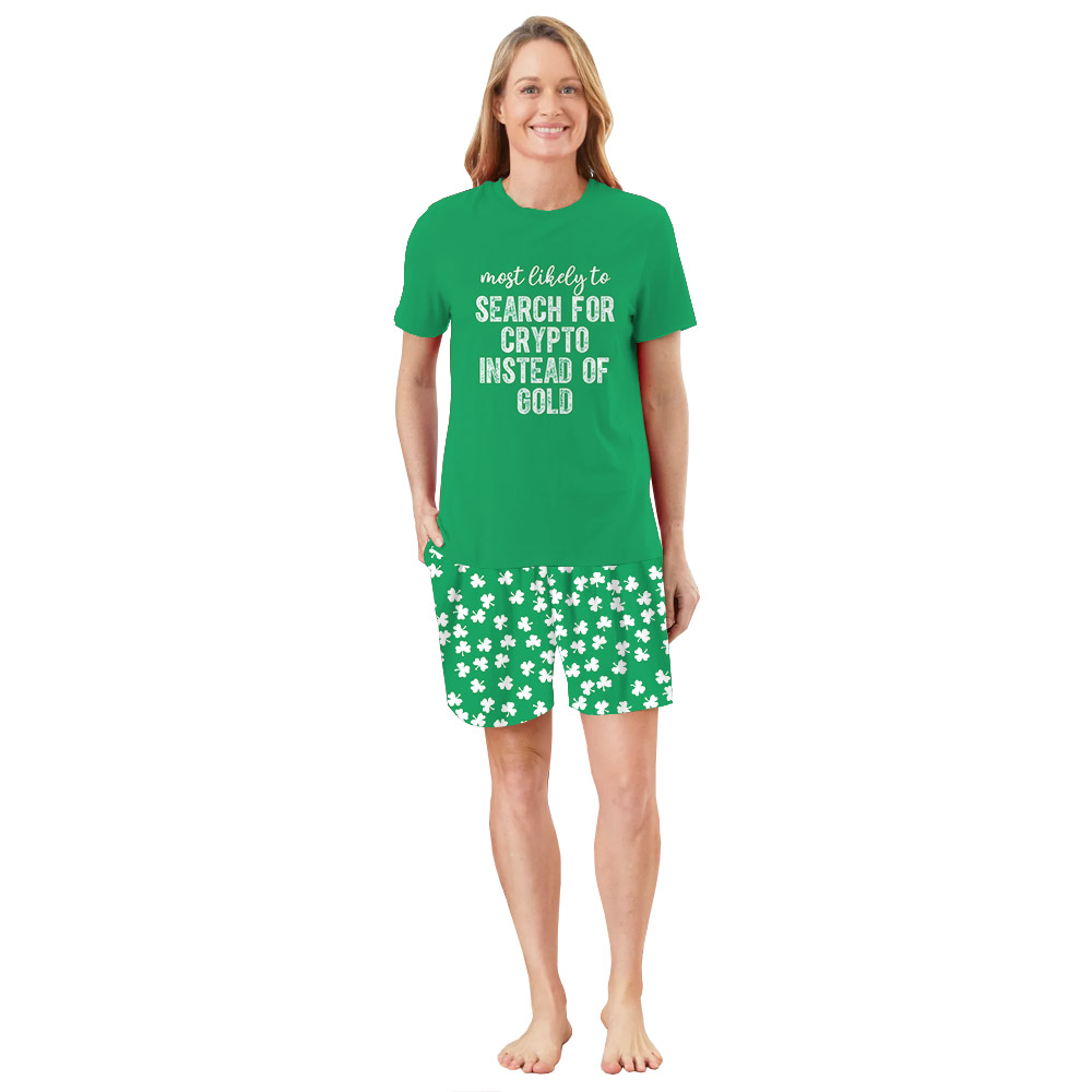 Funny Matching St Patrick's Day Pajama Sets For Family