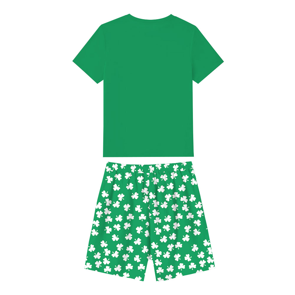 Funny Matching St Patrick's Day Pajama Sets For Family