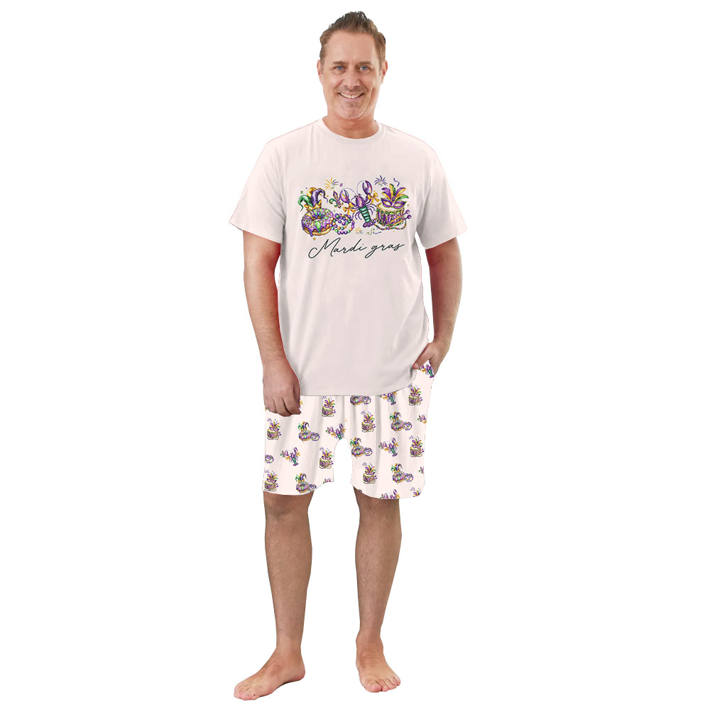 Casual Mardi Gras Pajamas For Adults And Kids Casual Mardi Gras Pajamas For Adults And Kids