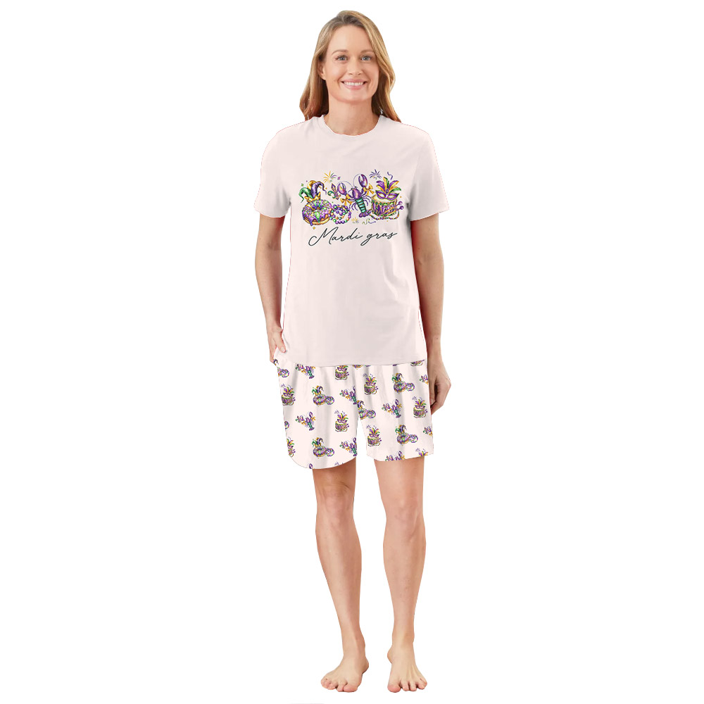 Casual Mardi Gras Pajamas For Adults And Kids Casual Mardi Gras Pajamas For Adults And Kids