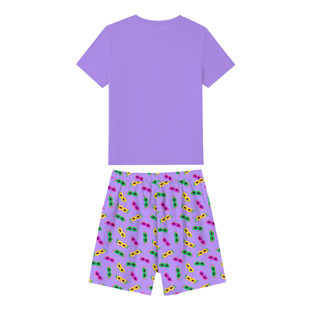 Bourbon Street New Orleans Pajamas Purple Bourbon Street New Orleans Pajamas Purple