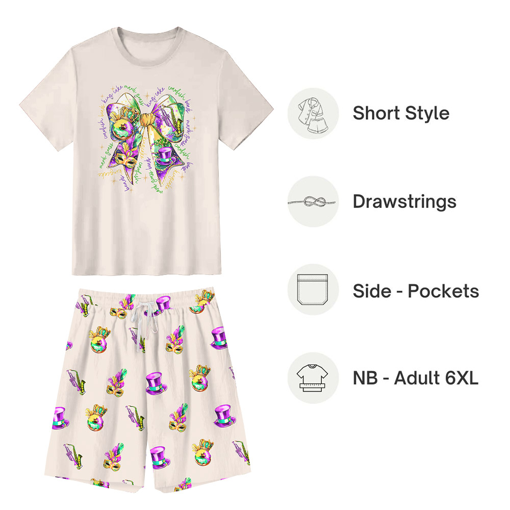 Unique Mardi Gras Coquette Pajamas For Women Unique Mardi Gras Coquette Pajamas For Women