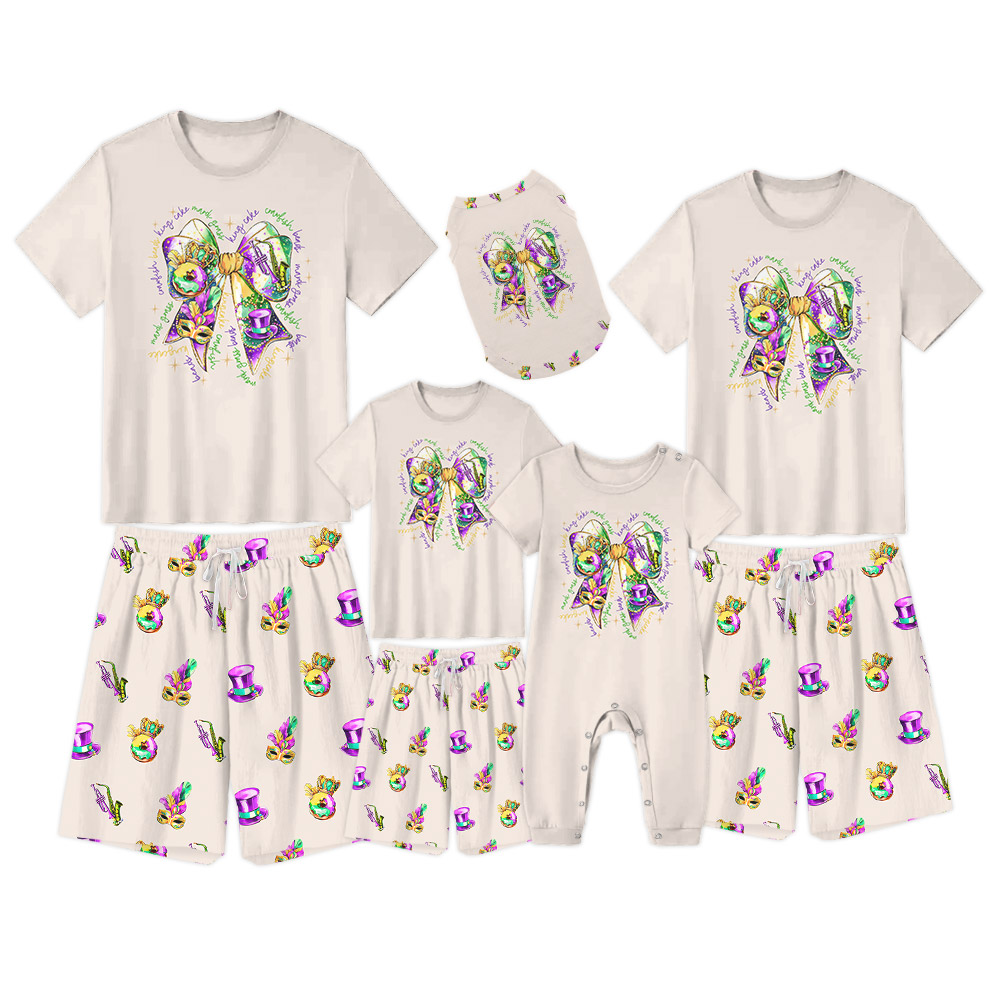 Unique Mardi Gras Coquette Pajamas For Women Unique Mardi Gras Coquette Pajamas For Women