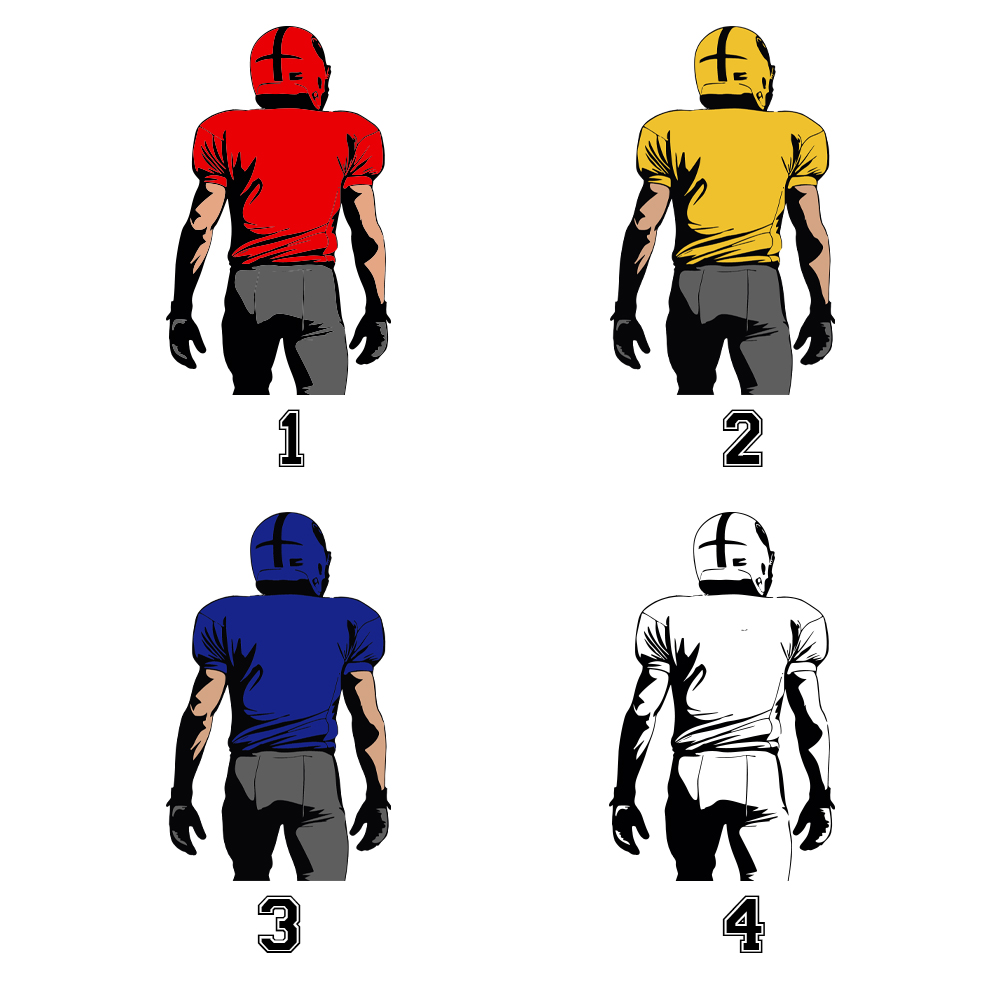 Unique Custom Football Shirt Short Sleeve Matching Pajamas
