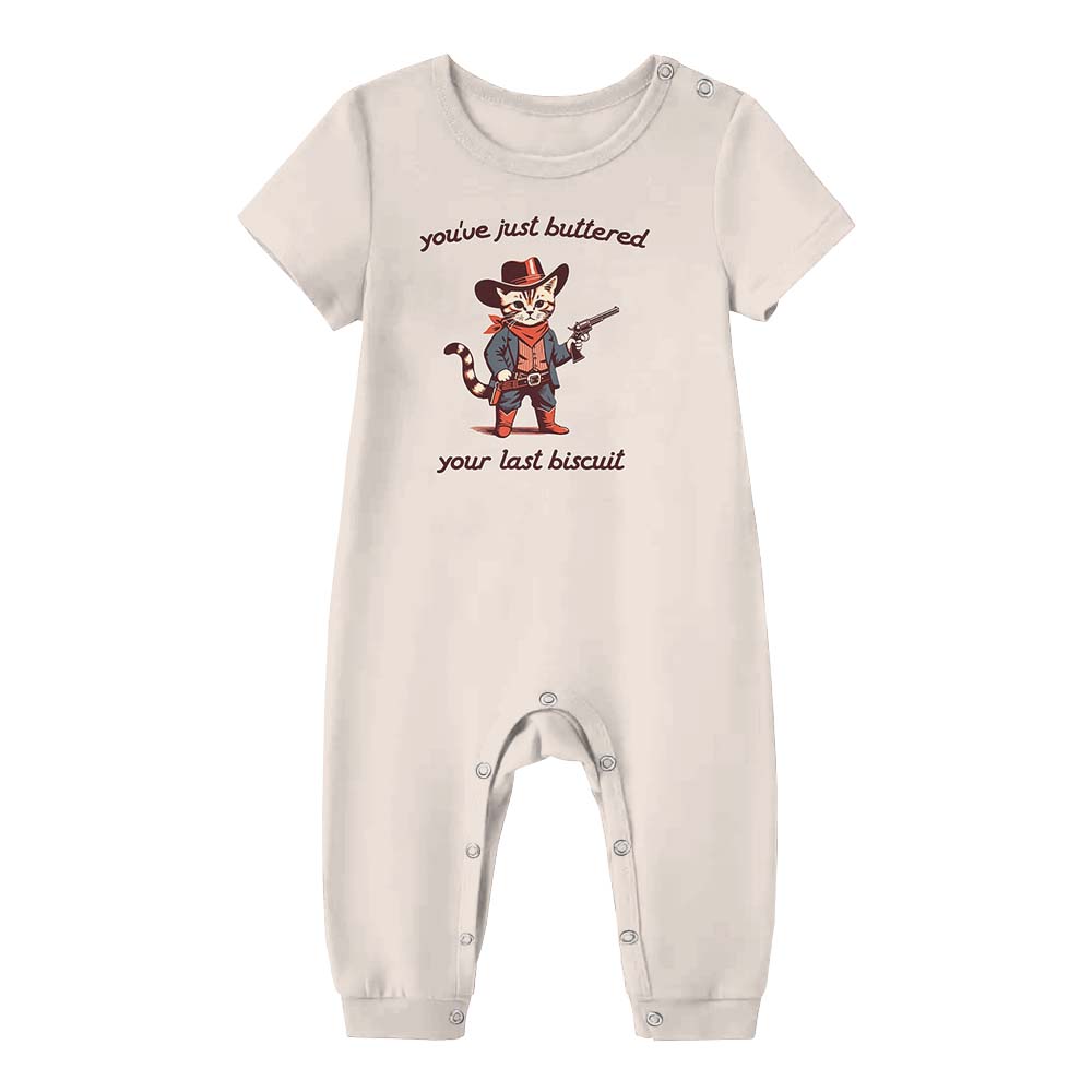 Funny Cowboy Cat Pajamas Short Sets Funny Cowboy Cat Pajamas Short Sets