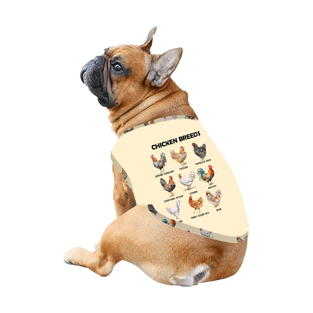 Funny Chicken Breed Jammies Matching Short Sleeves