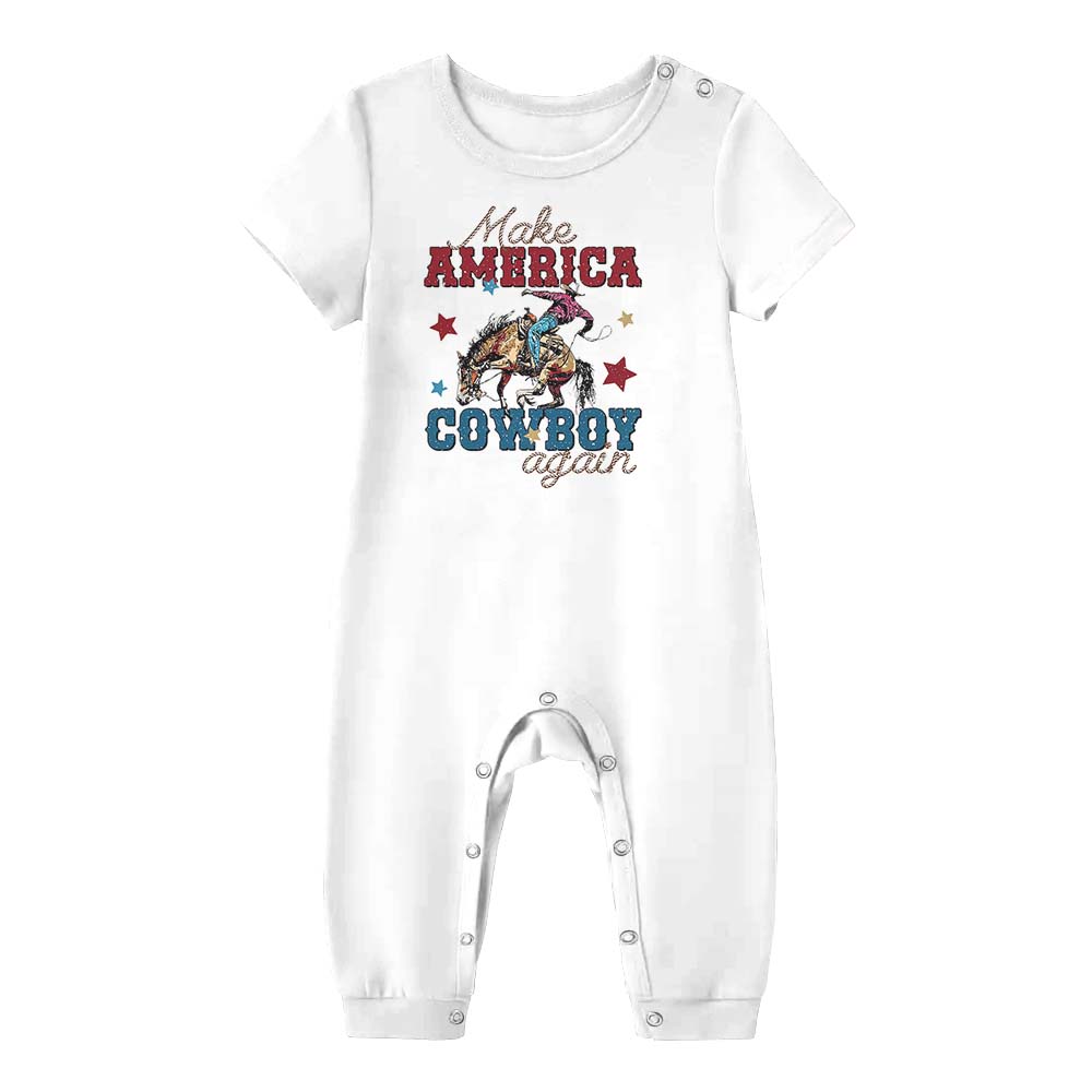 Make America Cowboy Again Pajamas Short Sets Make America Cowboy Again Pajamas Short Sets