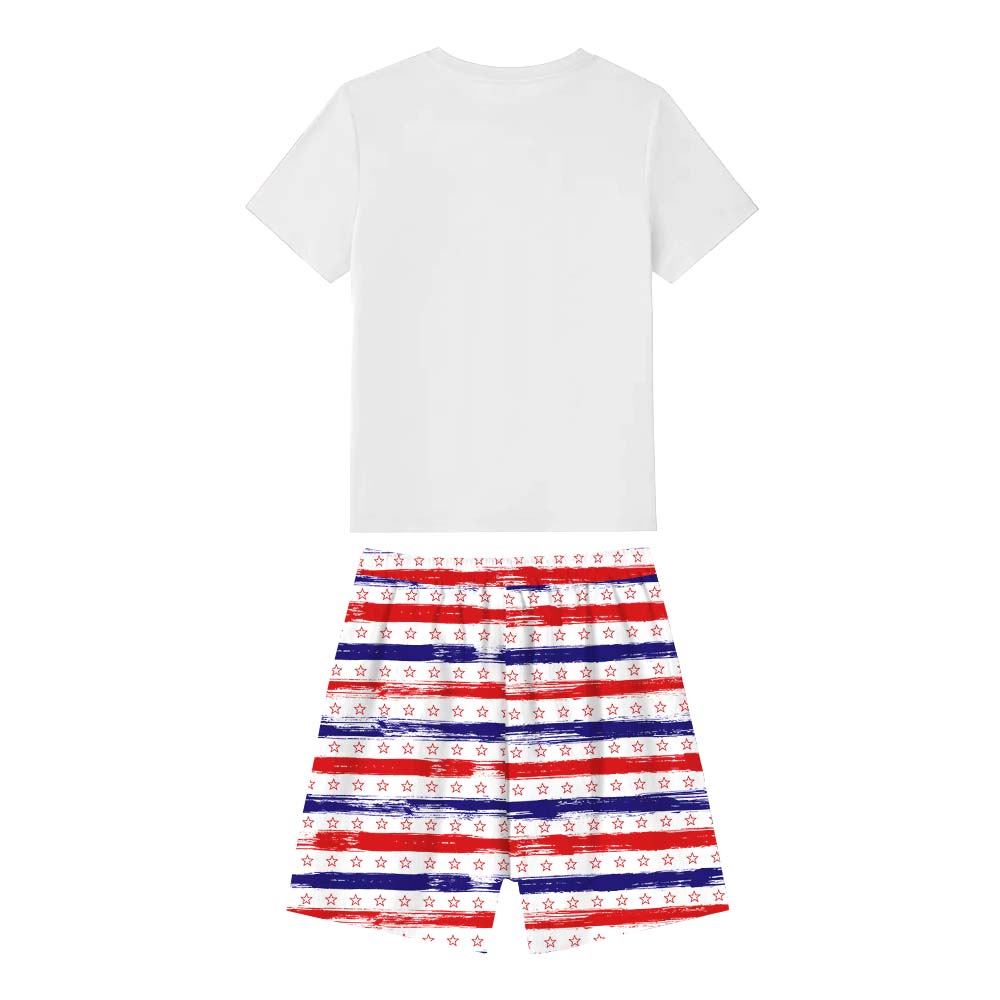 Make America Cowboy Again Pajamas Short Sets Make America Cowboy Again Pajamas Short Sets