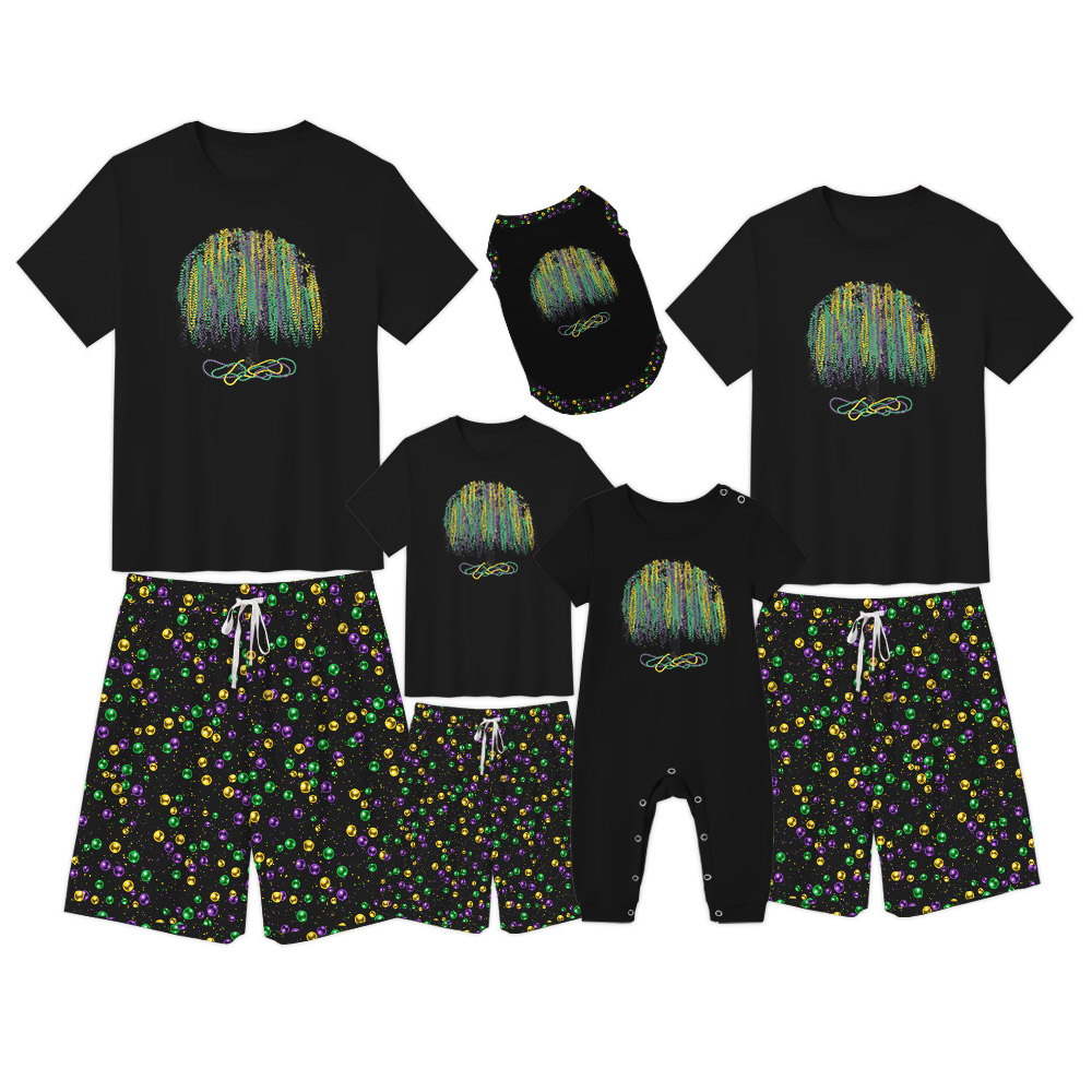 Festive Mardi Gras Inspired Pajamas Outfits For Party