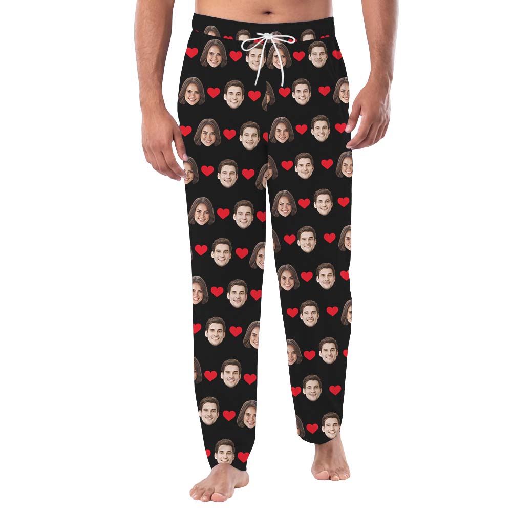 [54 styles] Custom Face Pajamas Pants With Pockets And Drawstring