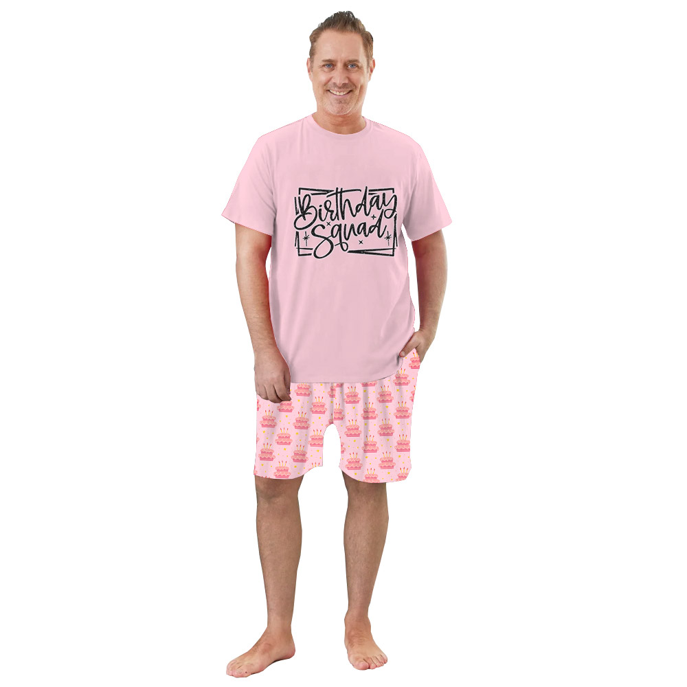 Matching Birthday Squad Pajamas Sets For Adults